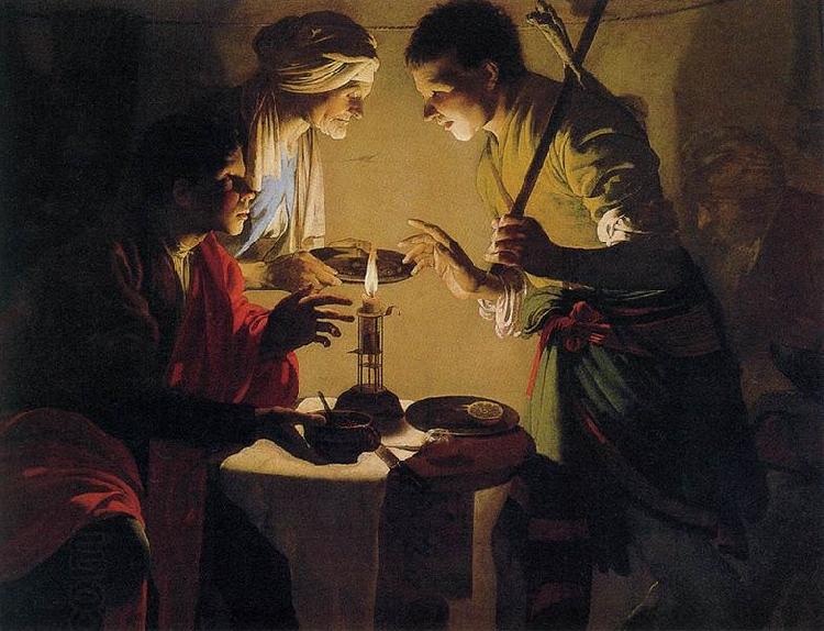 Hendrick ter Brugghen Esau Selling His Birthright China oil painting art